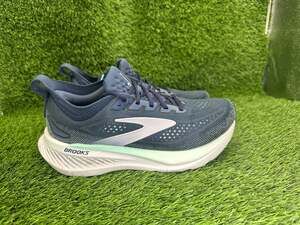 Brooks Glycerin GTS 23 1204921B453 Athletic Sneaker Womens 8.5B Blue Knit Sports